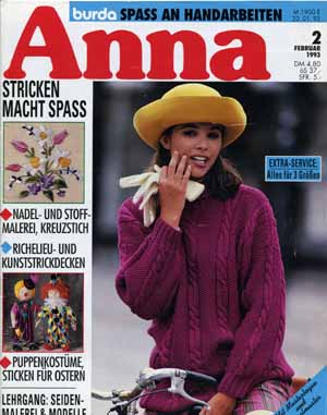 Anna 1993 Februar Kurs: Seidenmalerei und Modelle